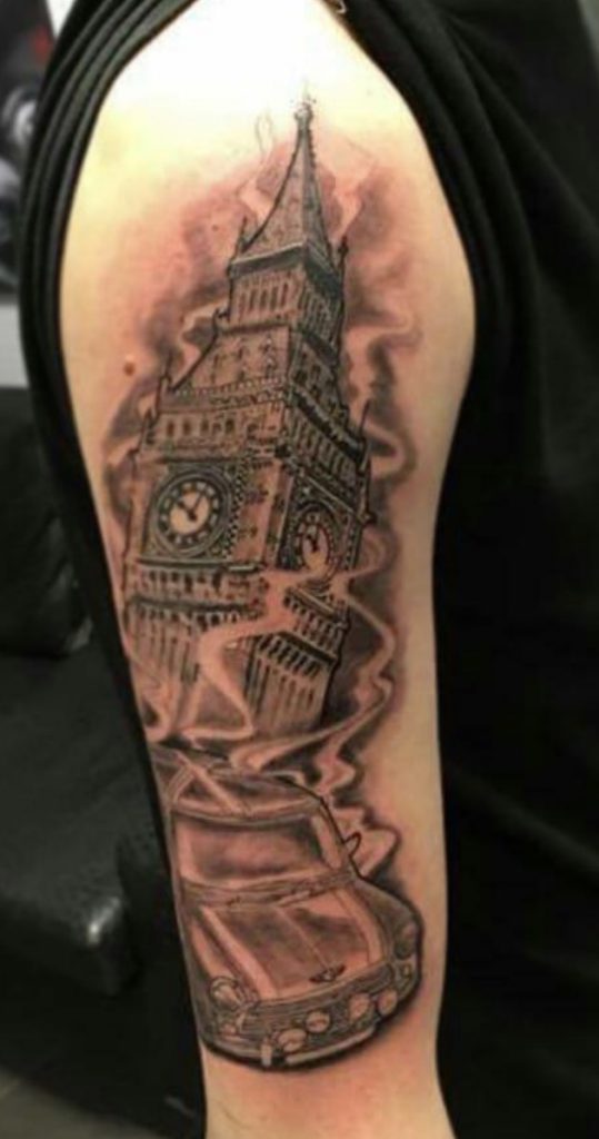 My First Tattoo, The Tower Bridge. By Michele at Cloak and Dagger Tattoo in  London, England : r/tattoos
