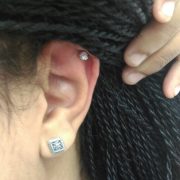 helix piercing, piercing studio ilford