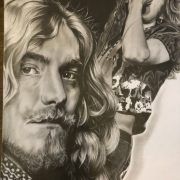 Natasha Jackson,tattoo shop, Barkingside, Illford, piercings, artwork, drawings, commissions, portraits, Led Zeppelin, Robert plant