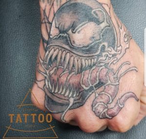 hayden james horwood, hayden_horwood-tattoos, hand tattoos, cool tattoos, tattoo ideas for men, marvel tattoos, tattoo studio,