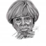 Natasha Jackson, Theresa May, portrait tattoo artist, tattoos essex, Barkingside , black and grey portraits